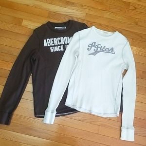 Abercrombie long sleeve bundle